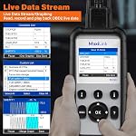 Autel MaxiLink ML629 Automobile OBD2 Scanner, 2026 Nouvelle mise à jour de AL619, ML619, Moteur de vérification de code de voiture ABS SRS Outil de diagnostic de transmission avec auto VIN, Essai prêt, DTC Recherche