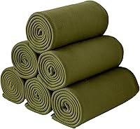 Vista 8 de CAI TENG Mantas de Vellón Ligeras y Cálidas, Suaves y Acogedoras, Aptas para Mascotas, Manta de Vellón Sólida a Granel para Hogar, Cama, Sofá, Negro