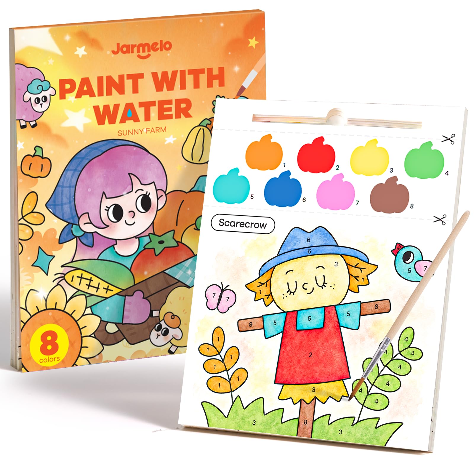 Toddler Dinosaur Paint with Water Books - Mess-Free Fun -11