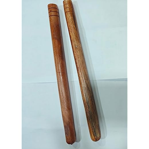 Nattuvangam Thavil Sticks Percussion Instruments 2 pcs