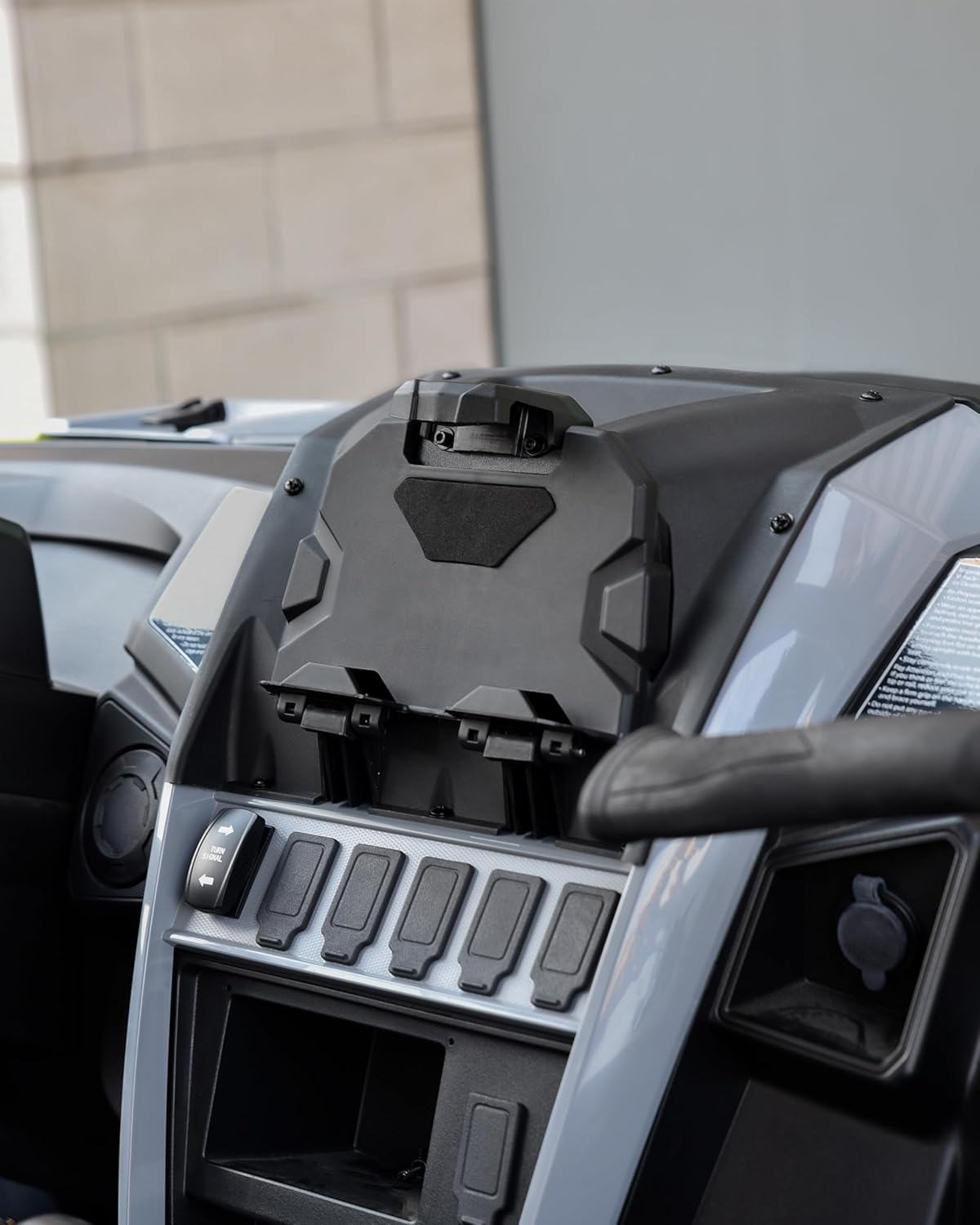 SAUTVS Electronic Device Phone Tablet Holder with Extra Storage Box for Yamaha Wolverine RMAX2 RMAX 2 1000/ RMAX4 RMAX 4 1000 2021-2025 Accessories