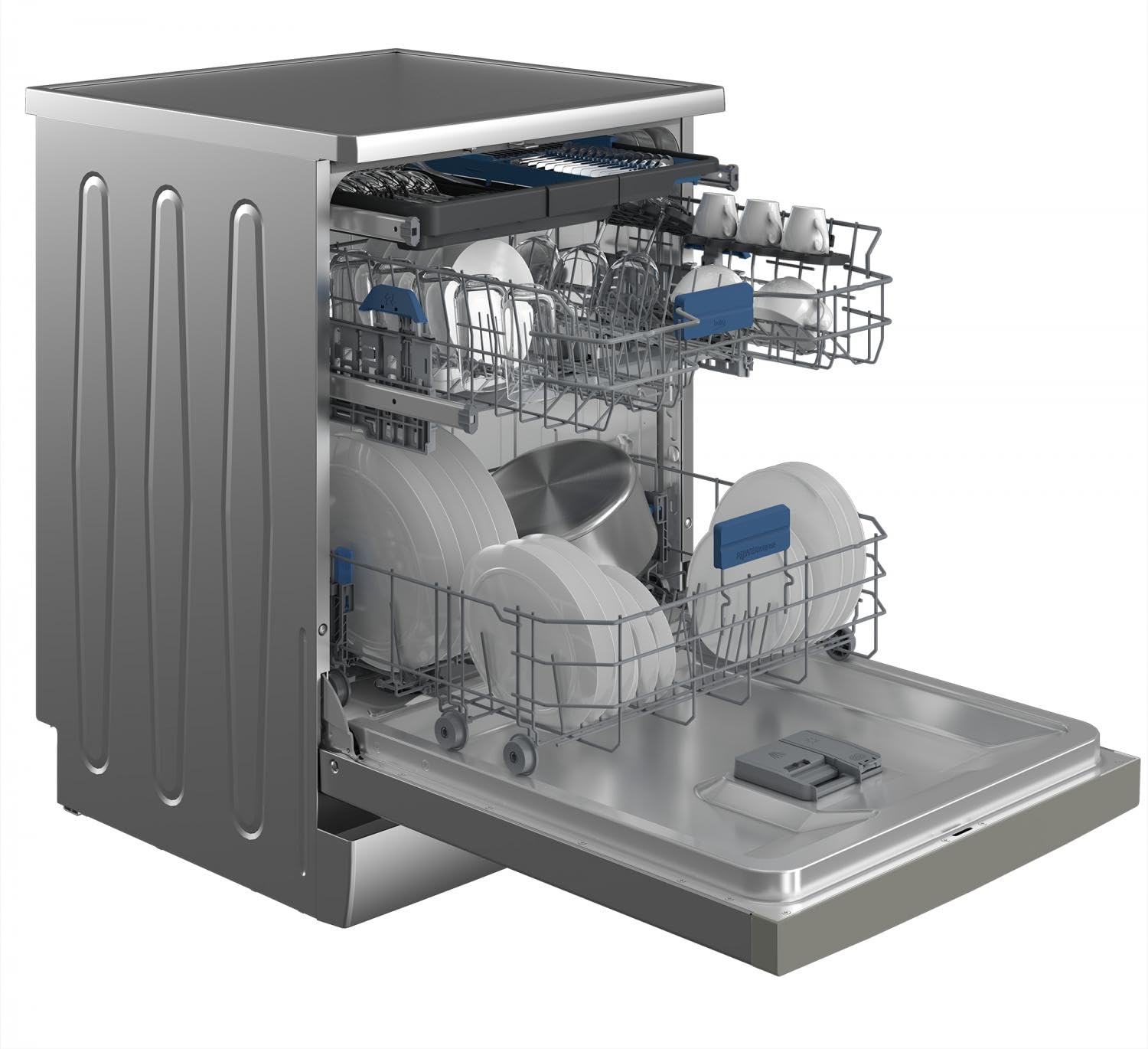 BDFN26550XP - Lavastoviglie Libera Installazione 60 cm 15 Coperti Inox Classe Energetica B