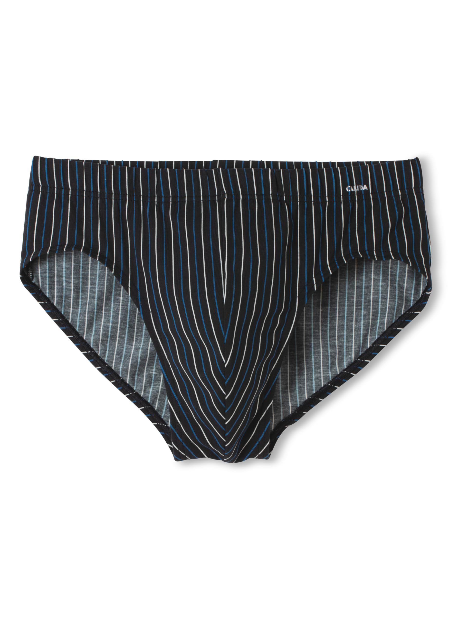 Calida Men's Cotton Code Briefs, Schwarz, XL