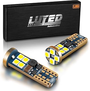 LUYED 2 X 730 Lumens Extremely Bright 9-30v 3030 12-EX Chipsets Canbus W5W 194 168 2825 Led Bulbs,Xenon White(Brightest 194 Led On amazon)