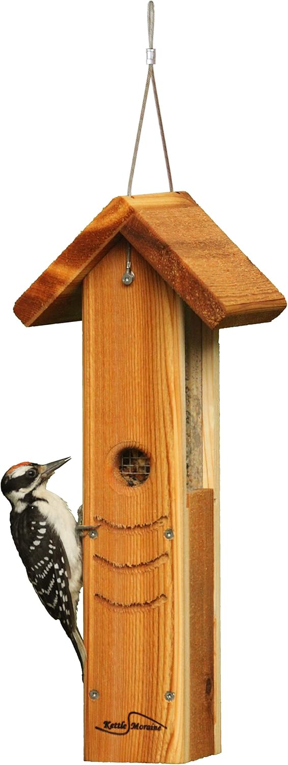 Kettle Moraine Cedar Woodpecker Feeder
