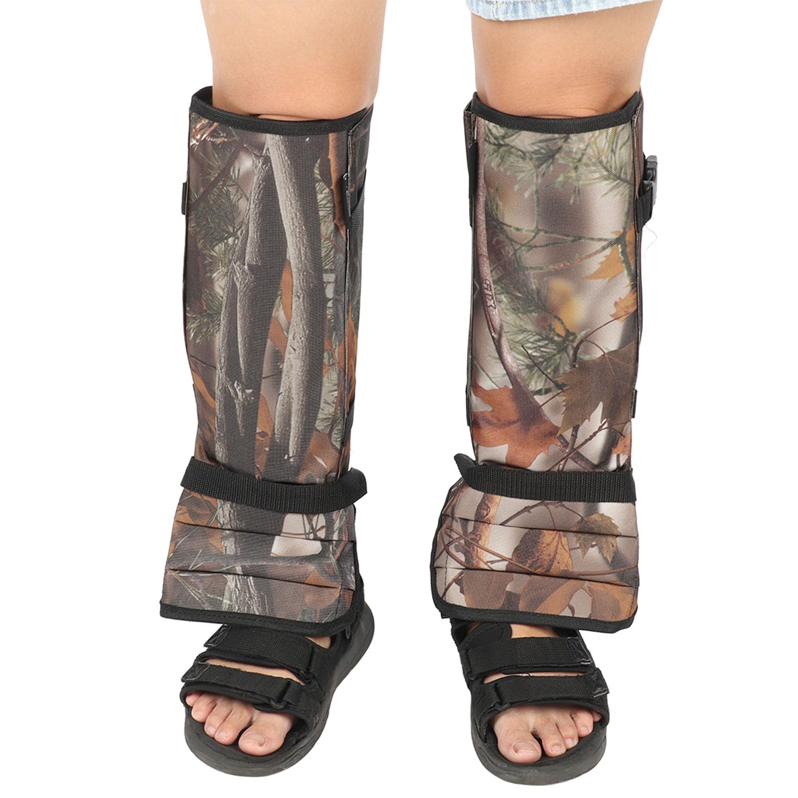 Naroote Snake Gaiters Waterproof Adjustable Leg Guards for Hiking Outdoor
