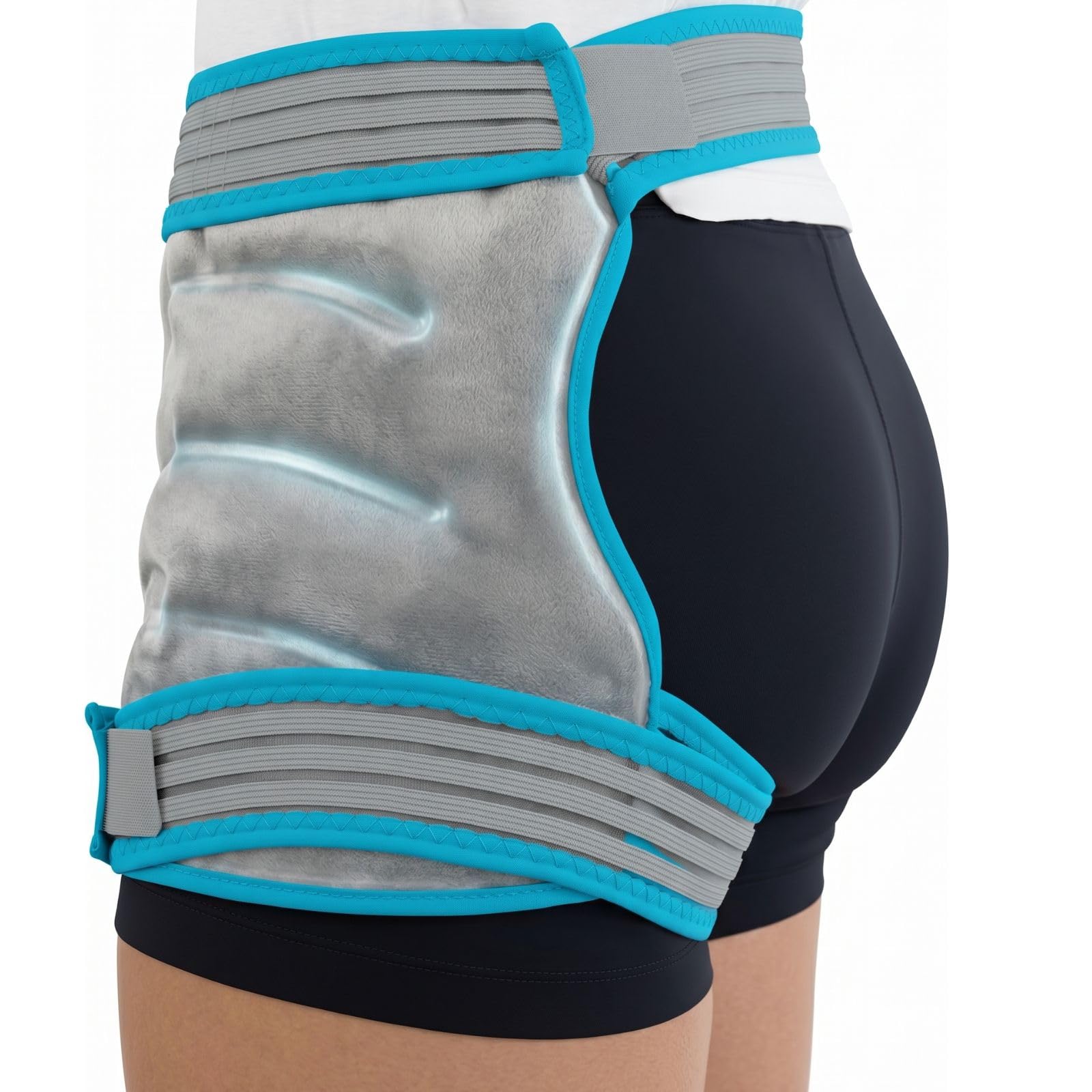Arctic Flex Fascia per il ghiaccio dell'anca dopo l'intervento chirurgico, supporto in gel riutilizzabile per borsite dell'anca, sostituzione, sollievo dal dolore, infiammazione, artrite, gonfiore,