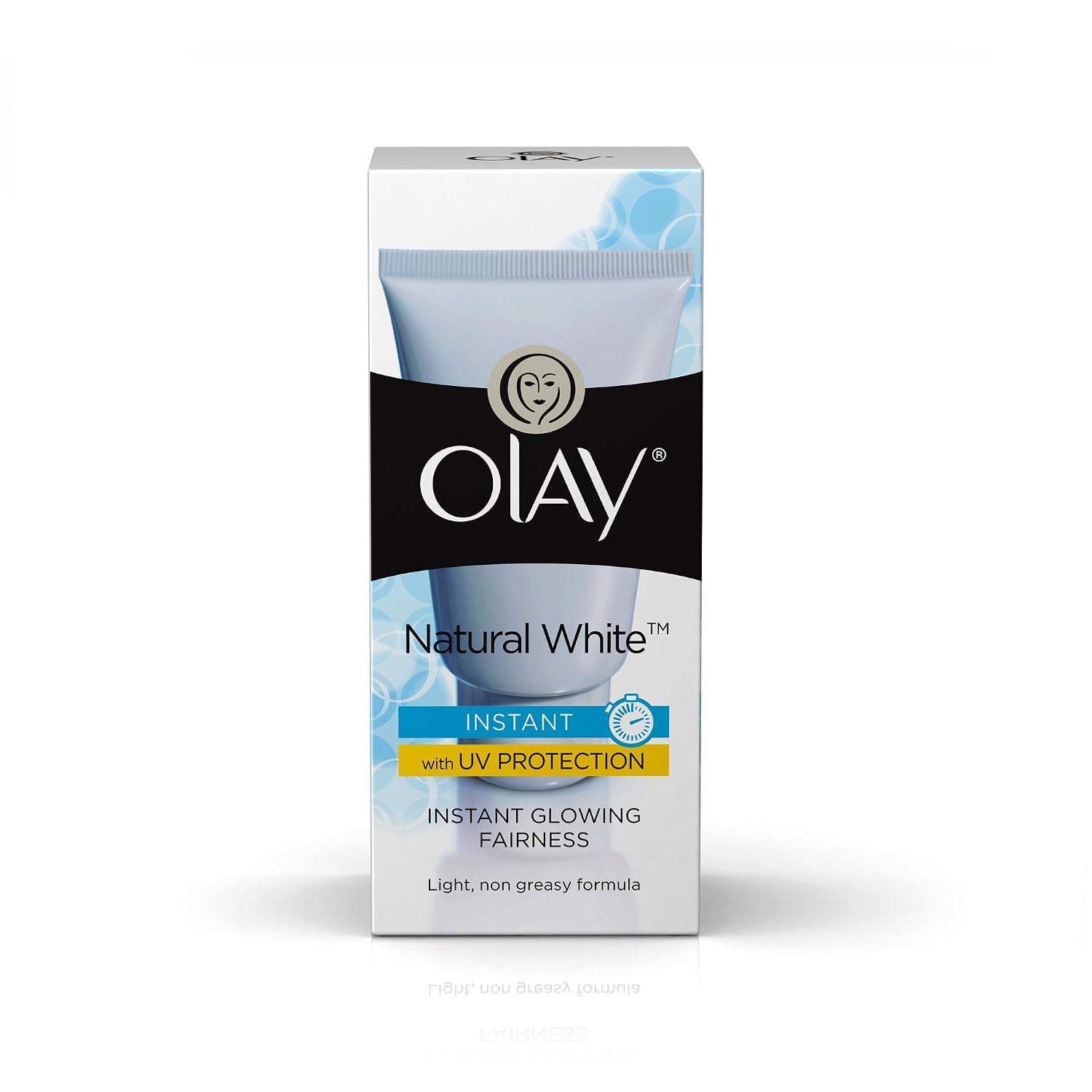 Olay Natural White 7 in One Instant With UV Protection Instant Glowing Fairness 40g