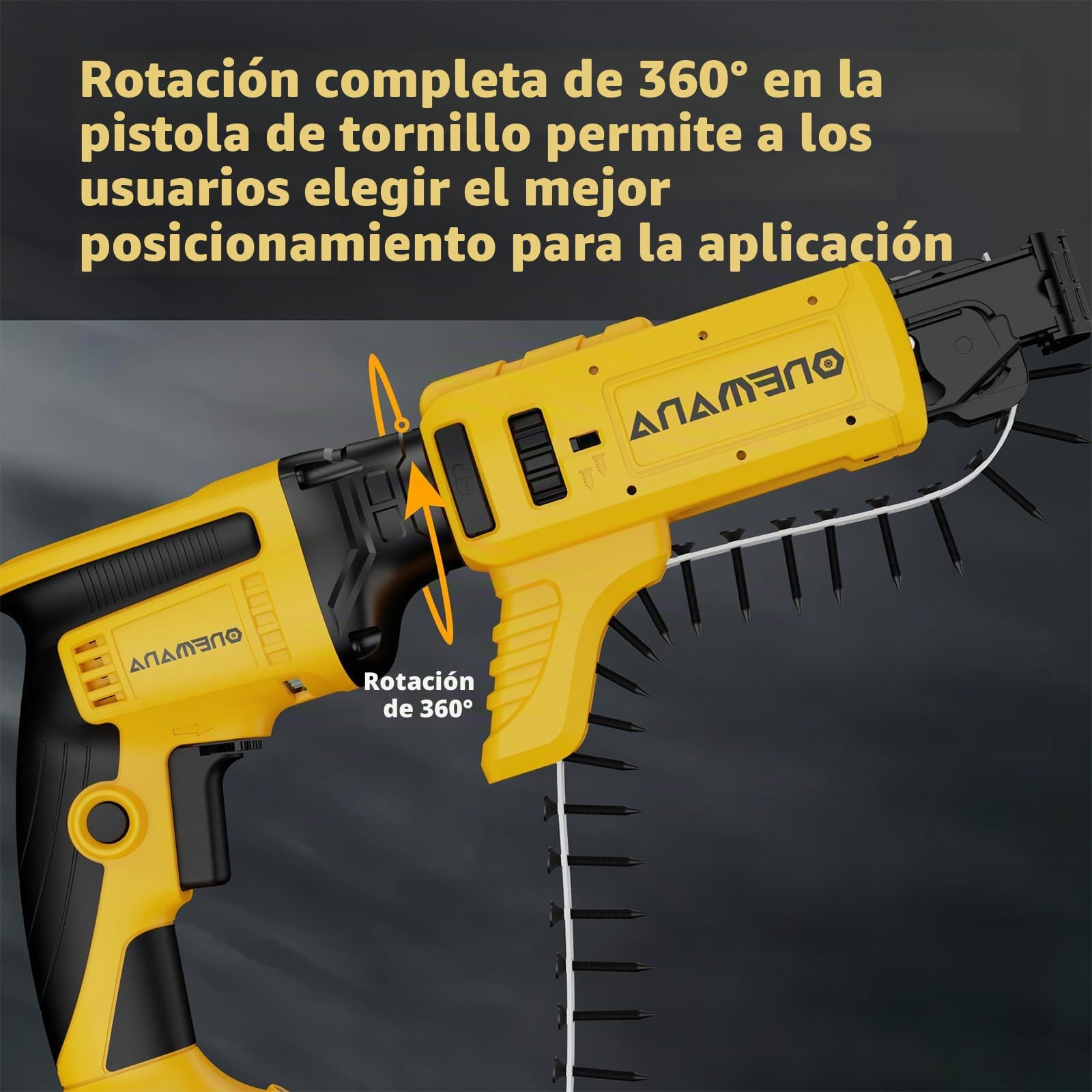 Mecanismo de herramienta de giro rápido, pistolas de tornillo para paneles de yeso, accesorio de cargador intercalado para DEWALT DCF630B DCF622B DCF6202 DCF6201