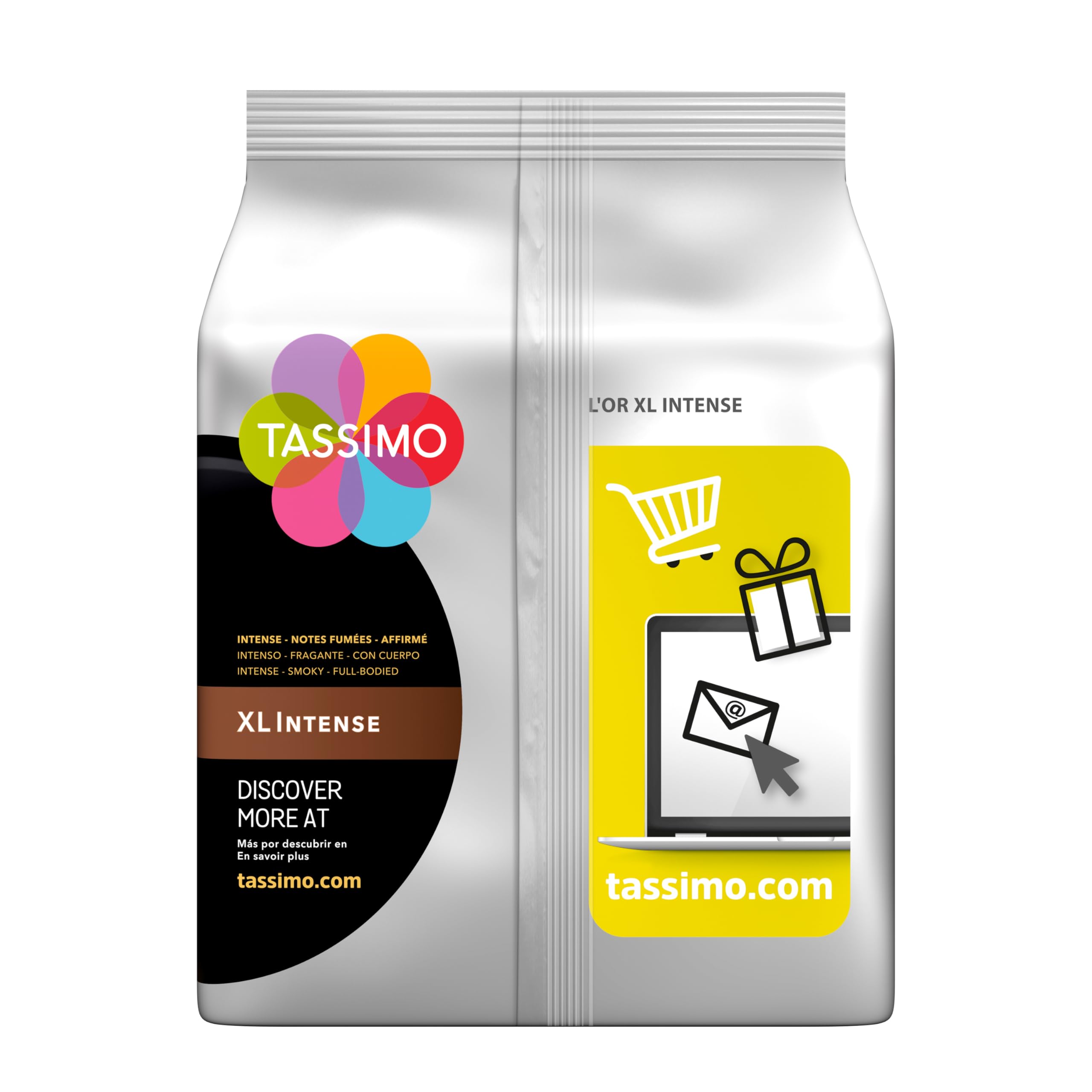 Tassimo L'OR XL Intense, 5 x 16 Pads, 80 Kaffeekapseln