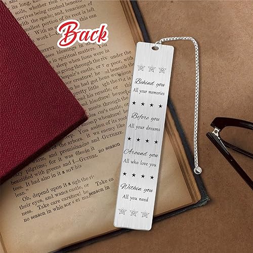 Miniatura 5 de Regalos para mamá, marcapáginas con texto en inglés "I Love My Mama", regalos para el Día de la Madre para mujeres, regalos de feliz cumpleaños para