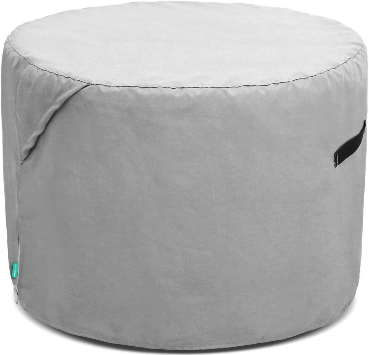 Tarra Home Universal Outdoor Patio Round Table Cover, 54-60" D, Presidium Gray