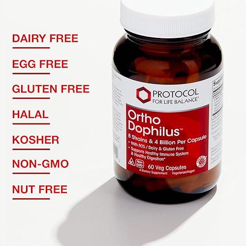 Miniatura 5 de Protocol For Life Balance - Ortho Dophilus - Apoya el sistema inmunológico saludable el movimiento intestinal regular y la fatiga - 60 cápsulas
