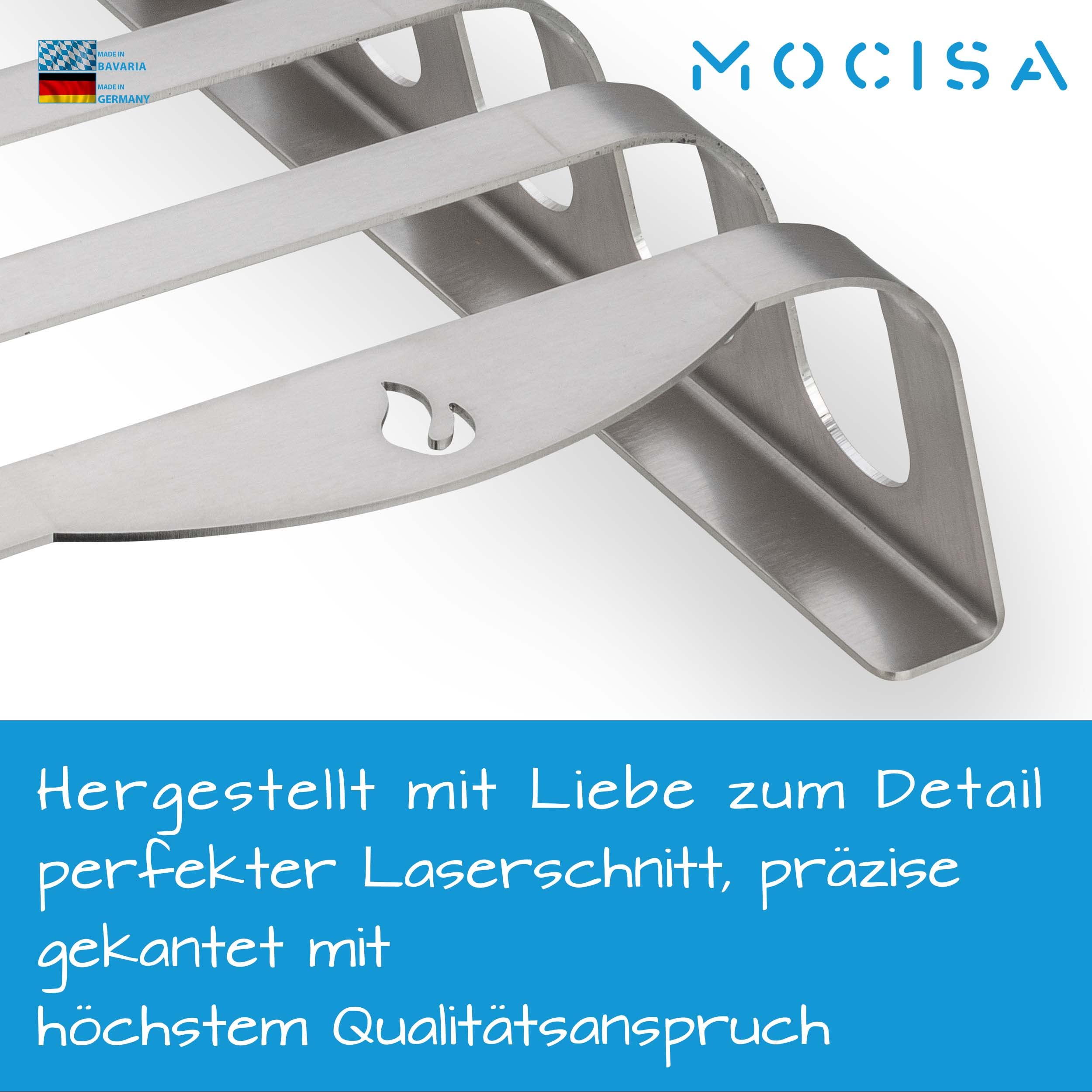 Relaxdays Supporto Per Costine Da BBQ | 2 In 1 Griglia E Cestello | Acciaio Carbonio | Argento | Per Grigliate - Foto 7