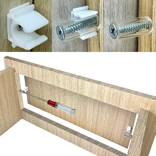 Snap TipOut Snap in False Drawer Front Clips is Solid Easy to