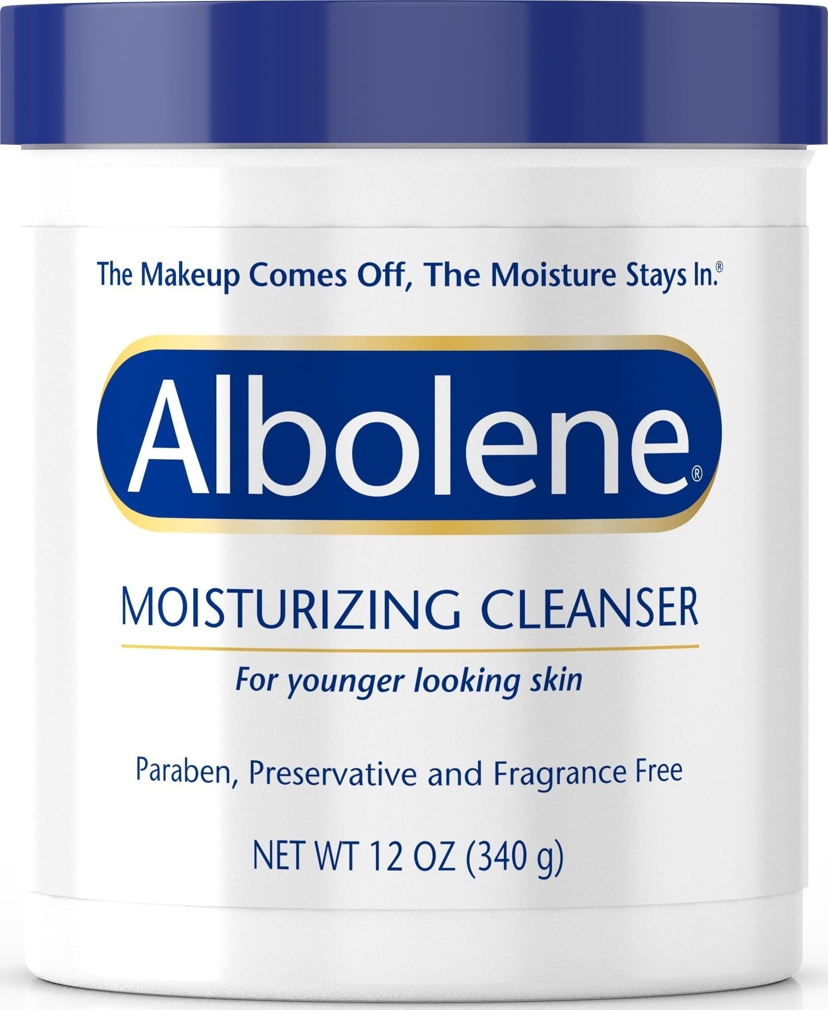 DSE Albolene Moisturizing Cleanser, Unscented, 12 Fluid Ounce