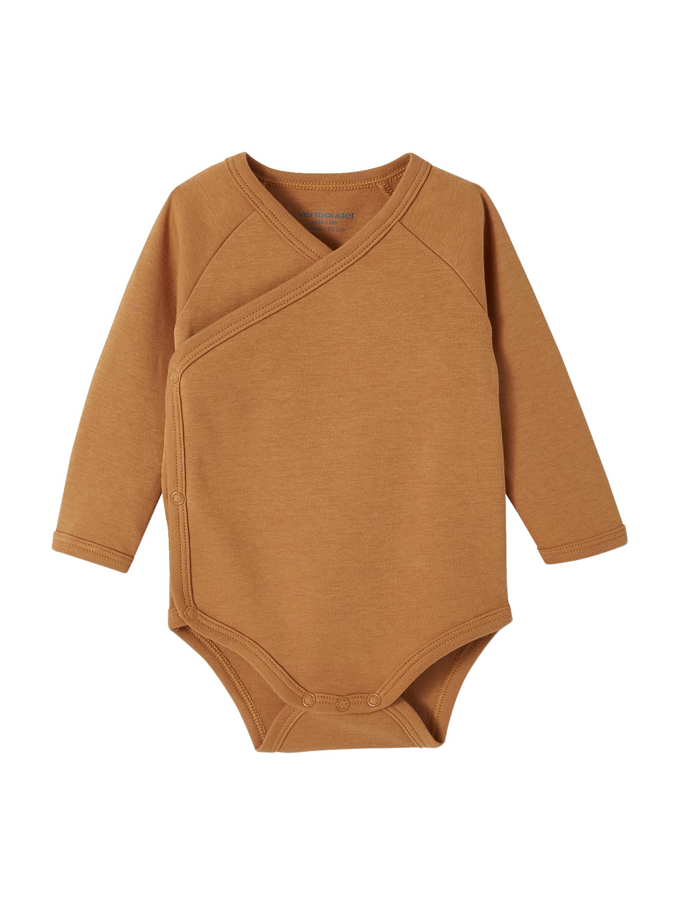 VERTBAUDET Lot de 5 bodies ouverture naissance bébé en coton biologique