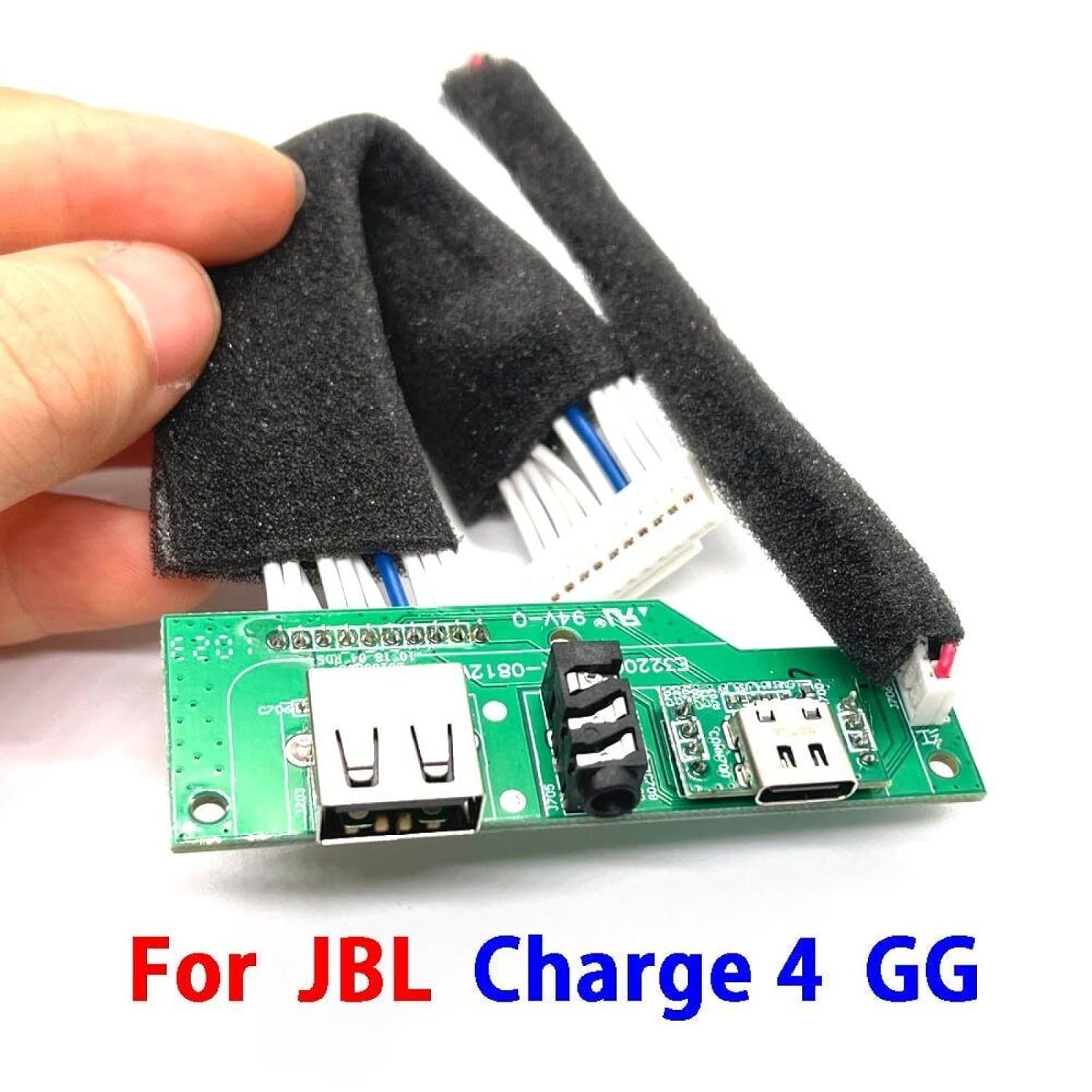 Bluetooth Speaker Charging Port Power Motherboard Replacement for JBL Charge 4 Version GG