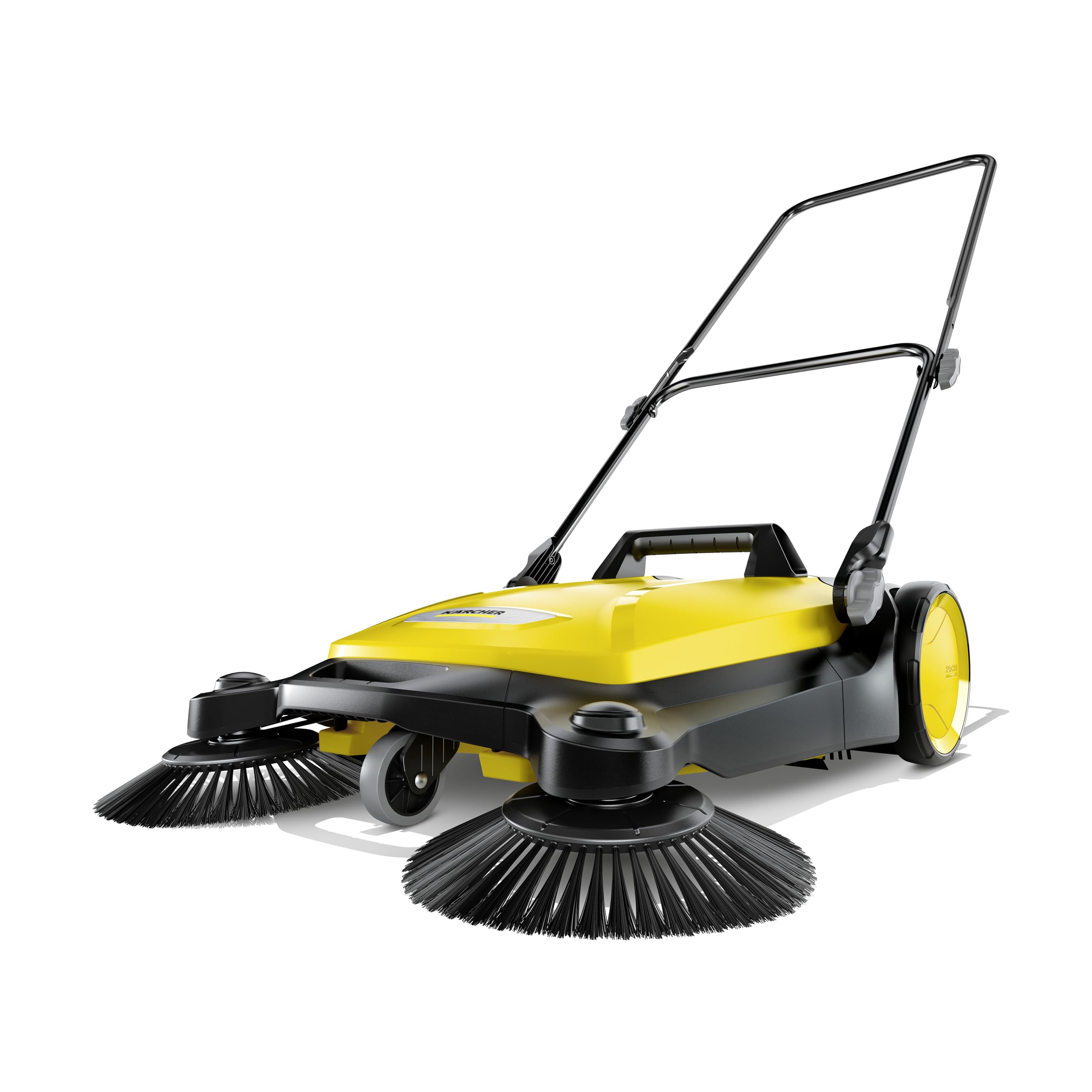 Kärcher Süpürme Makinesi S 4 Twin (Maksimum Yüzey Performansı: 2400 M²/H, 2 Yan Fırça, Süpürme Kabı: 20 L, Çalışma Genişliği: 680 Mm, Yer Tasarruflu Depolama, Yüksekliği Ayarlanabilir İtme Kolu)