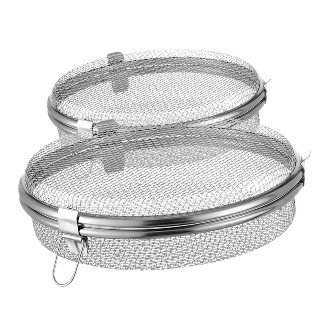 Panier de Lave-vaisselle en Acier Inoxydable, Structure en Maille, Lot de 2, Rangement pour Petits Ustensiles et Couverts Cuisine