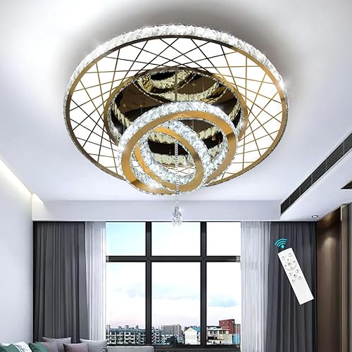 Miniatura 7 de HAIXIANG Lámparas de dormitorio modernas para sala de estar, lámparas de techo para comedor, lámparas de techo para comedor, lámparas de araña de