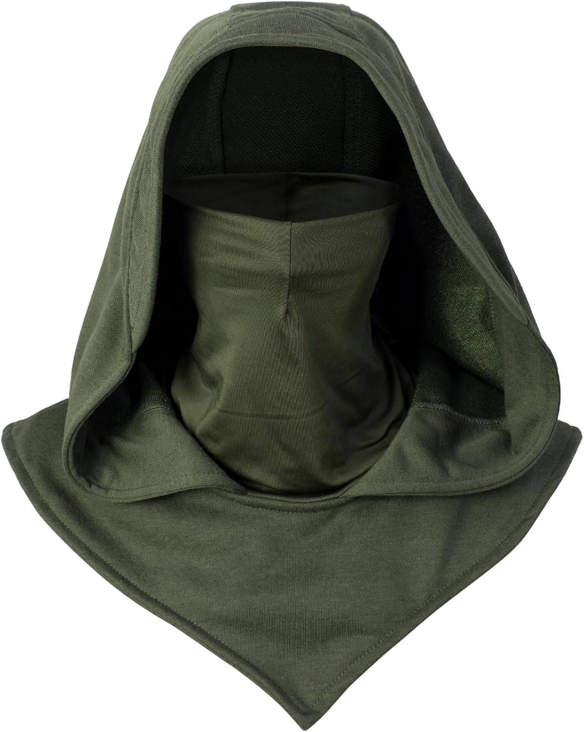 Daily Wear Breathable Face & Neck Gaiter Winter Warmer| Halloween Punk Rogue Hooded Scarf |Wide Variety Costume Cowl