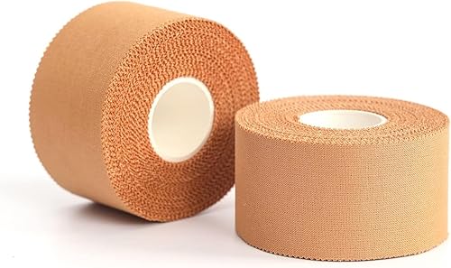 popbob Cinta deportiva atlética, paquete de 2 cintas deportivas rígidas para prevención de ampollas, cinta de correas para mochileros, senderismo,