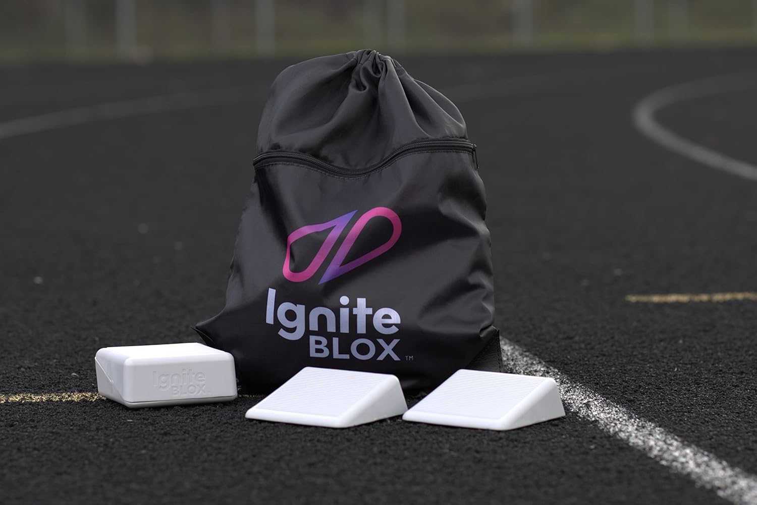 Portable Starting Blocks for Track & Field Training | Enhance Speed and Performance | Sprint Trainer