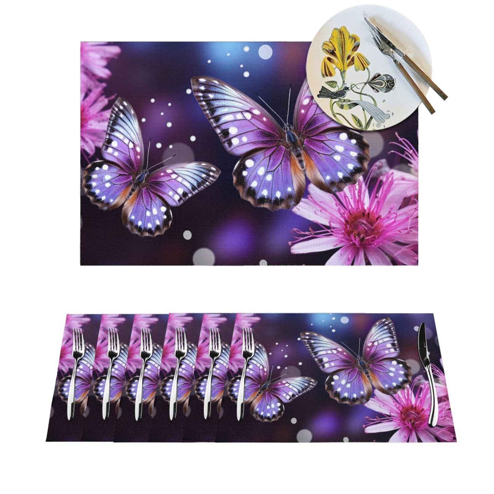 Set de table rectangulaire PVC tissé : finissez-en avec les nappes tachées grâce au lavable
