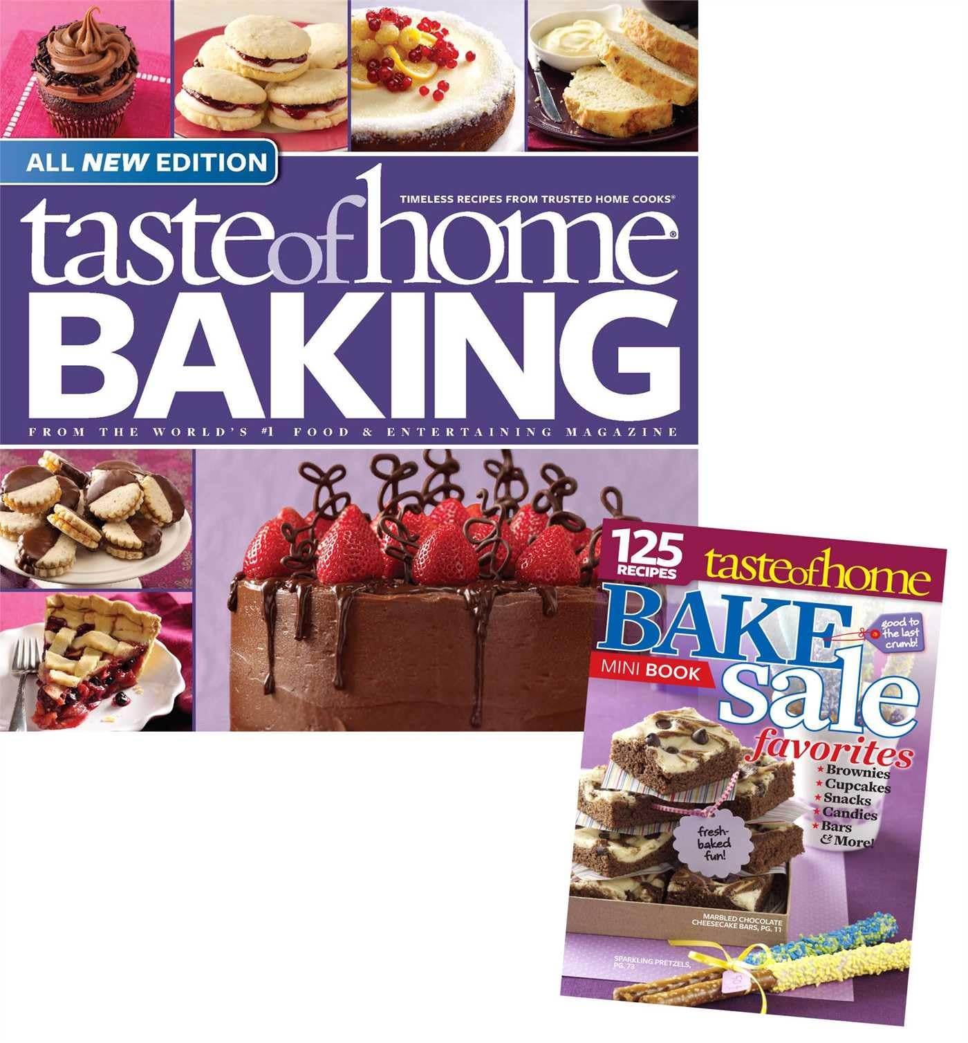 Taste of Home Baking (+Bonus Book: 125 Bake-Sale Favorites) Ring-bound – September 13, 2012