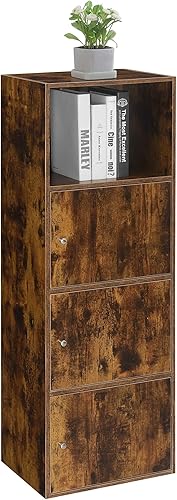 Miniatura 9 de Convenience Concepts Xtra Storage - Armario de 3 puertas con estante, 16.5 pulgadas de largo x 12 pulgadas de ancho x 46.75 pulgadas de alto,