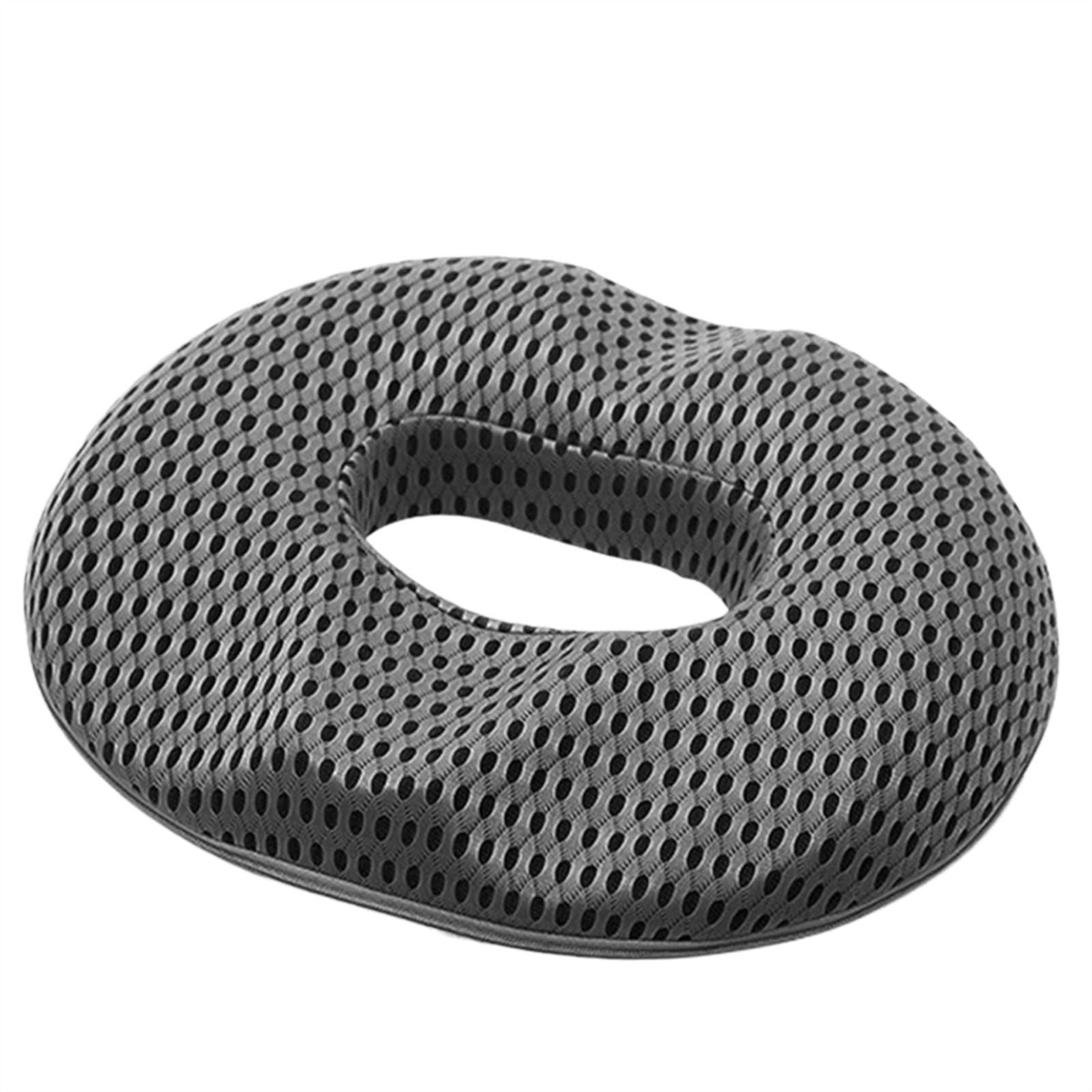 Cojín para coxis Cojín de Asiento Cojín para Asiento de Donut, Almohada para Silla de Espuma con Memoria para aliviar el Dolor, cojín para Asiento de Coche o Oficina(For Male-1)
