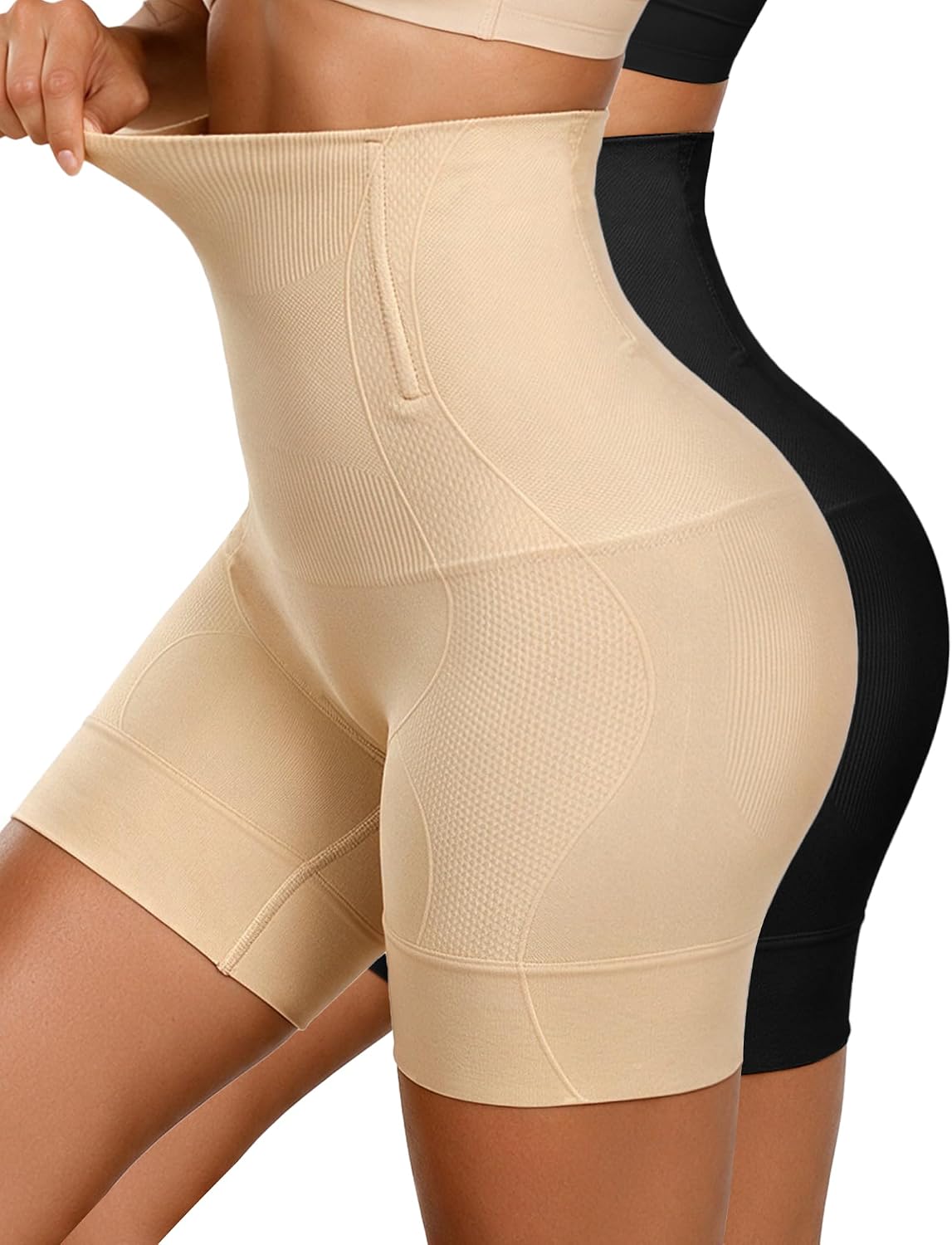 Shapewear Shorts for Women High Waisted Tummy Control Boyshorts
