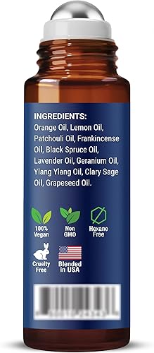 Miniatura 17 de Nexon Botanics Breathe - Mezcla de aceites esenciales, 1.0 onzas líquidas, aceite esencial Breath Easy Alivio sinusal, aceites esenciales Breathe