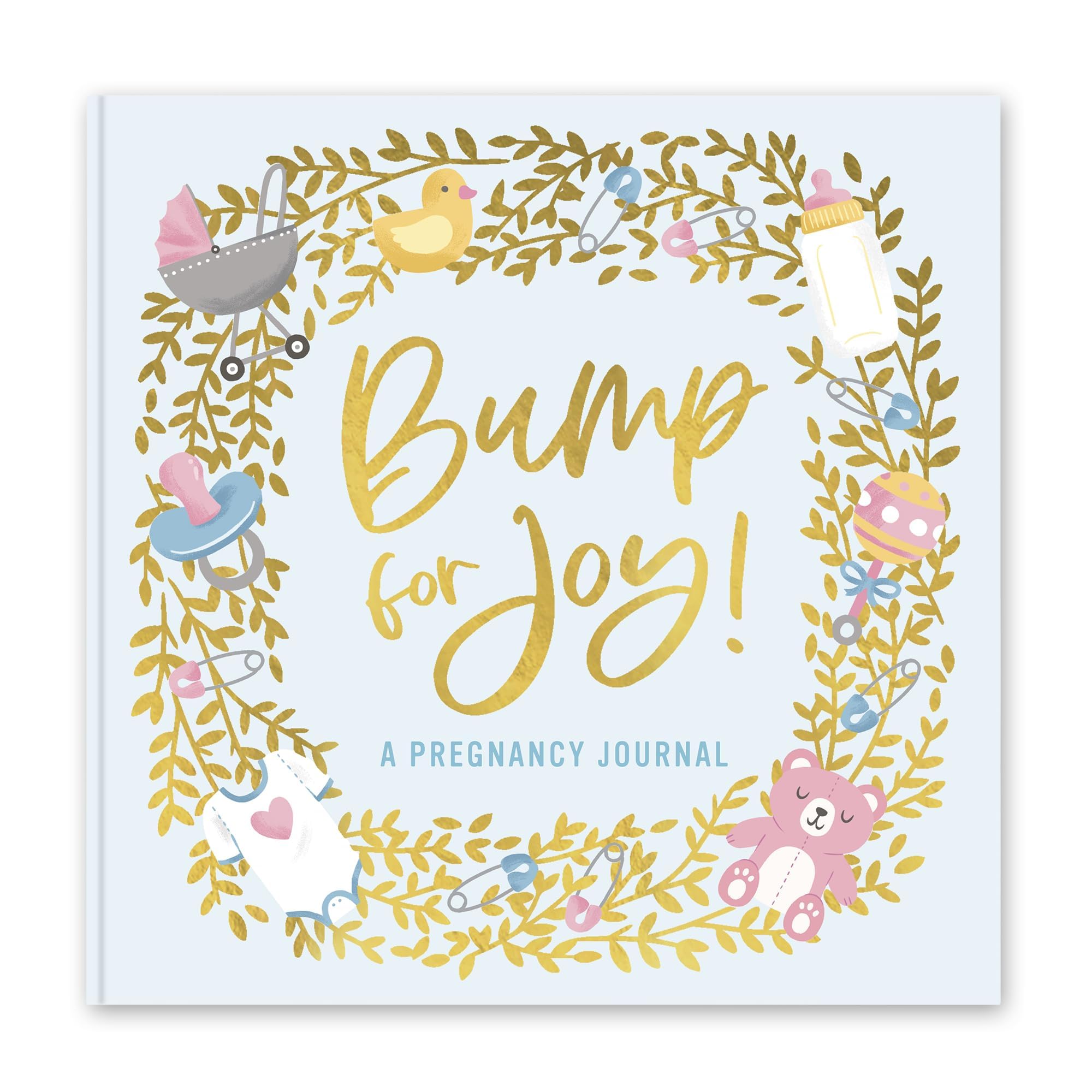 Studio Oh! Bump For Joy! Pregnancy Journal (Blue)
