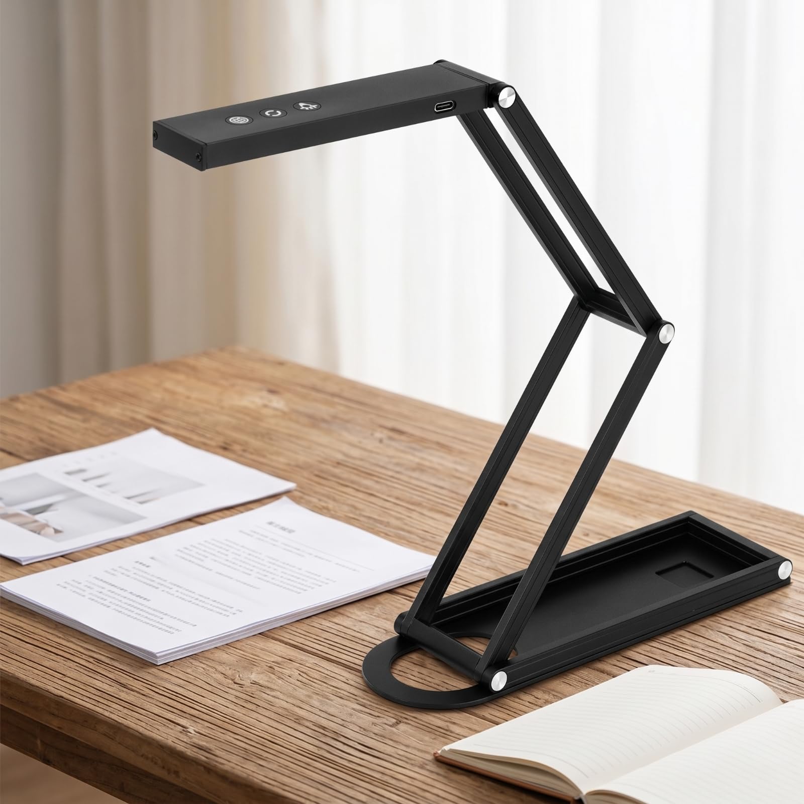 predolo Soporte con Brazo Extensión Plegable Articulado para Profesores, Estudiantes, Aula