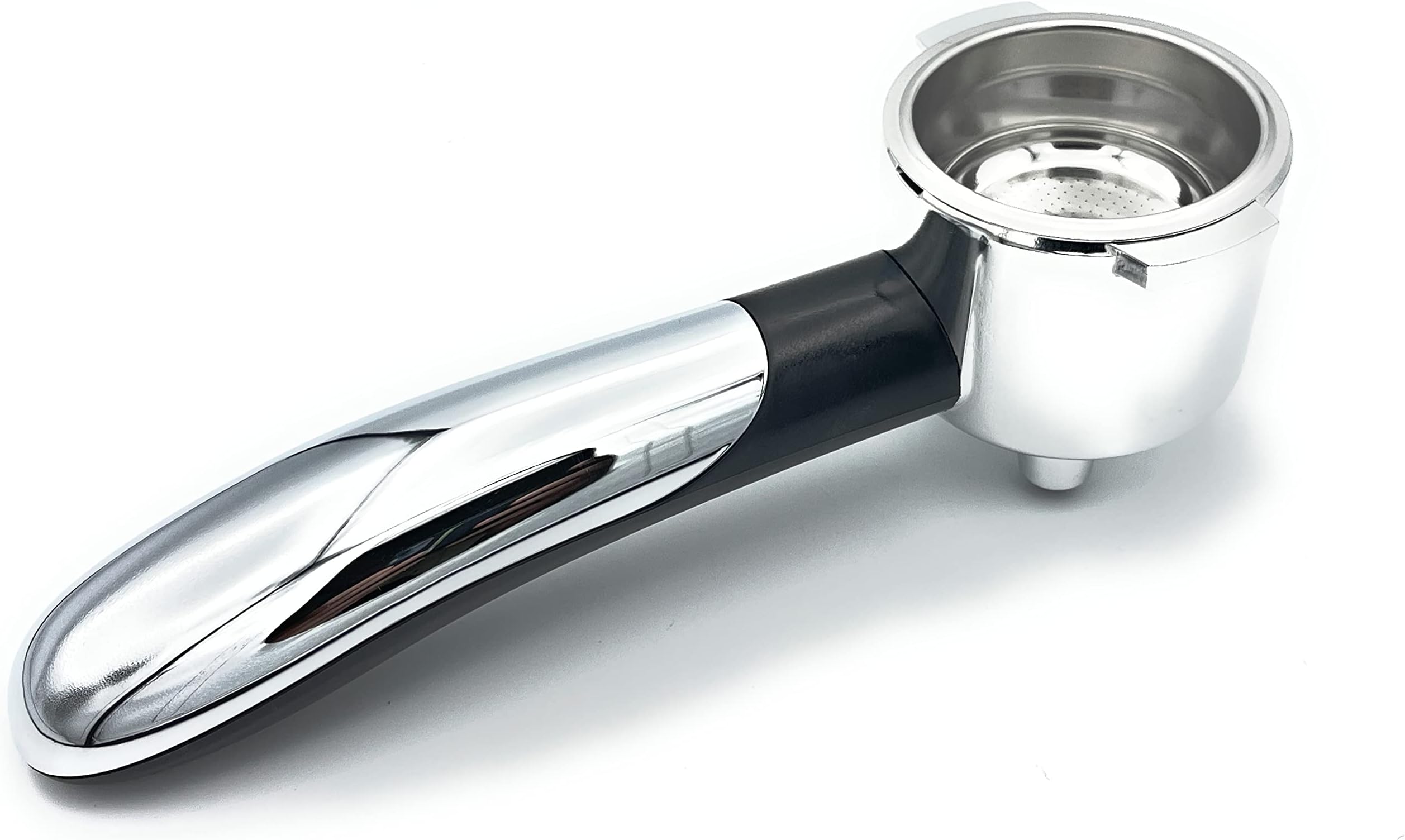 MacMaxe Sump Portafilter Filter Handle Assembly 5513200369 with 2 Cup Filter Basket For Delonghi Dedica Espresso EC680, EC685, EC695 (ECZ351)