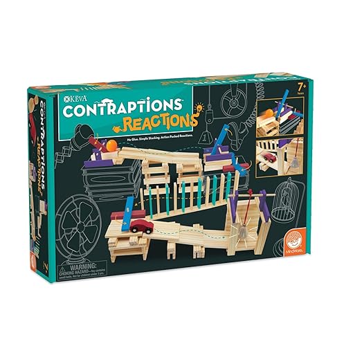 MindWare KEVA Contraptions Reactions Planks Building Toy - 178 KEVA