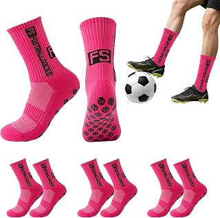Detontek 3 Pares De Calcetines De Fútbol Para Adultos, Calcetines Futbol, Antideslizantes, Para Fútbol, Baloncesto, Running Y Ciclismo