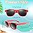 ASTARON 12 Pack Party Favors Sunglasses Bulk Neon Party Favors for Beach Wedding Party Pool Party Supplies