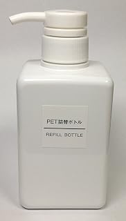 Refill Bottle 400ml [PET-resin White]