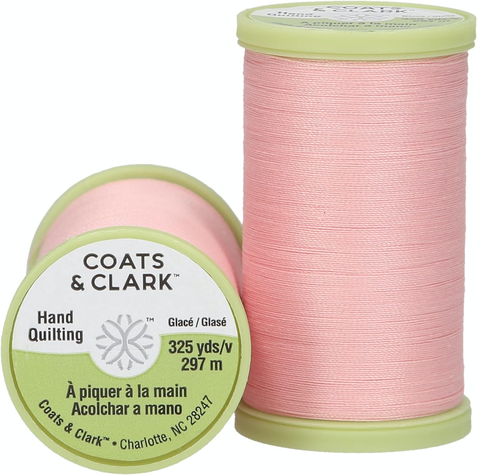 COATS & CLARK Inc S960-1210 Dual Duty Plus Hand Quilting Thread, 325-Yard, Pink
