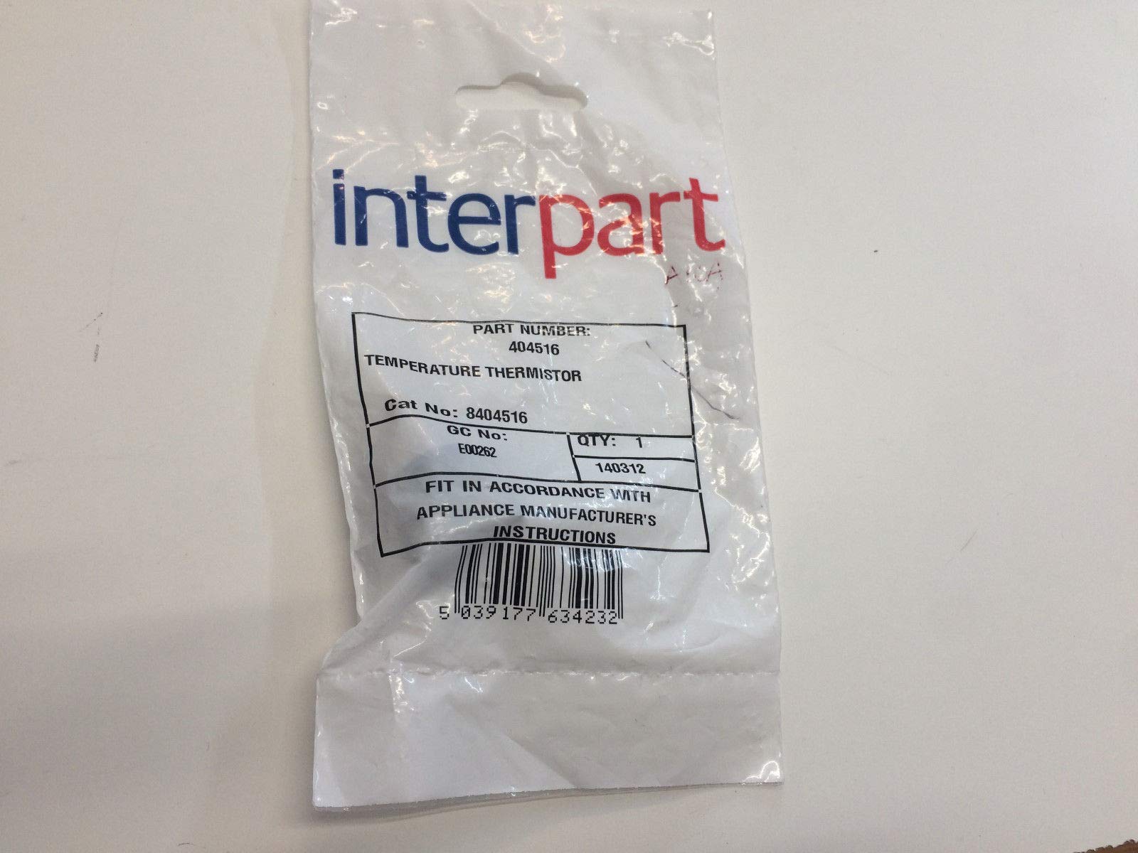 Potterton Black Baxi - Temperature Thermistor - 404516 - New