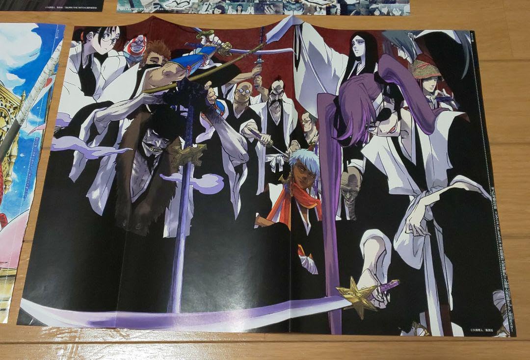 BLEACH 久保帯人 週刊少年ジャンプ カラーページ 扉絵 ポスター Amazon