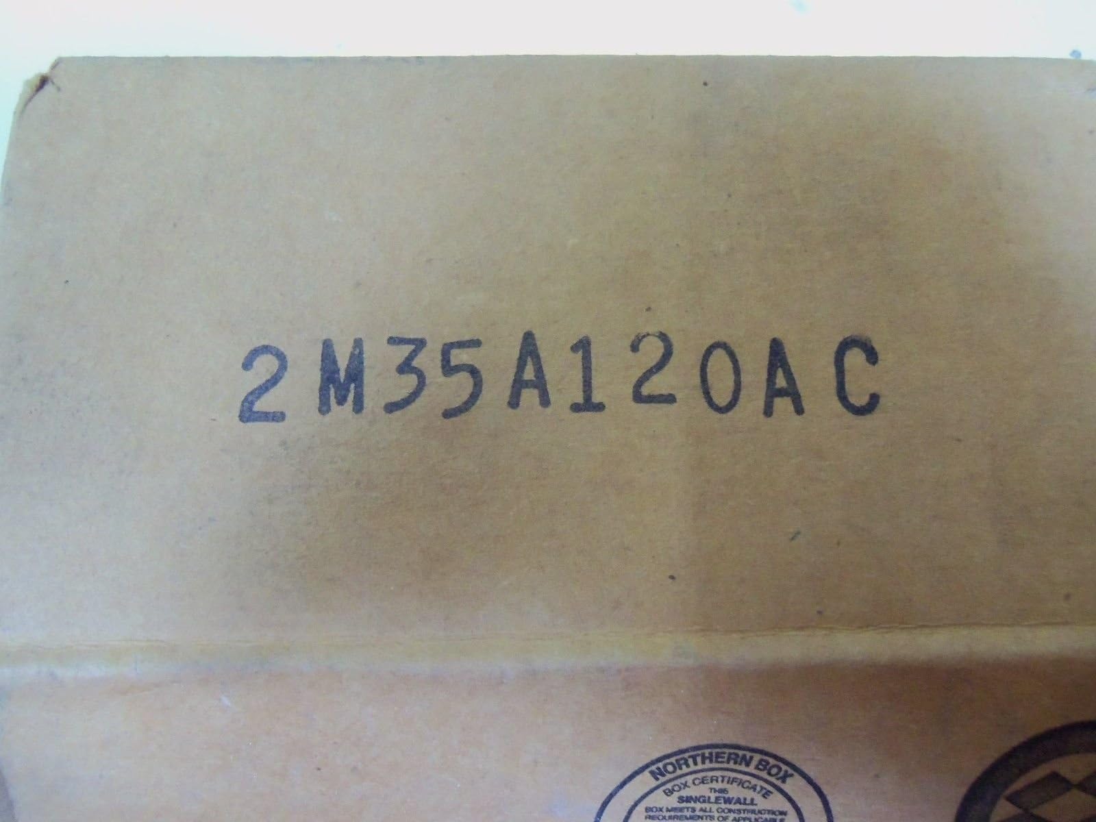 DURAKOOL 2M35A120AC MERCURY DISP CONTACTOR DPST-NO, 120V 35A
