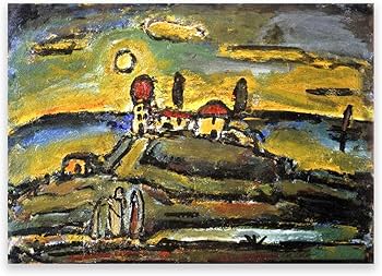 Amazon.co.jp: ジョルジュ・ルオー 有名な絵画の複製。「秋の終わり