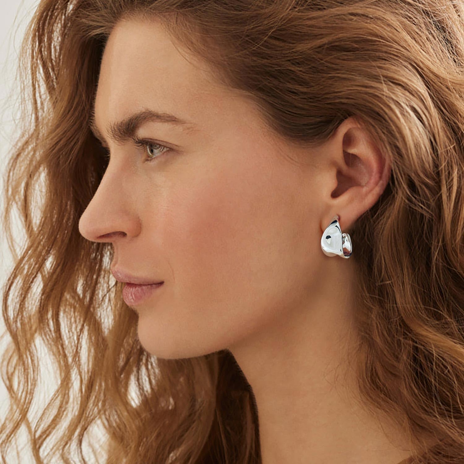 6 Pairs Gold Dangle Earrings for Women, 14K Gold Plated Earrings Geometric Knot Drop Huggie Earrings Trendy Jewelry Gifts - Image 2