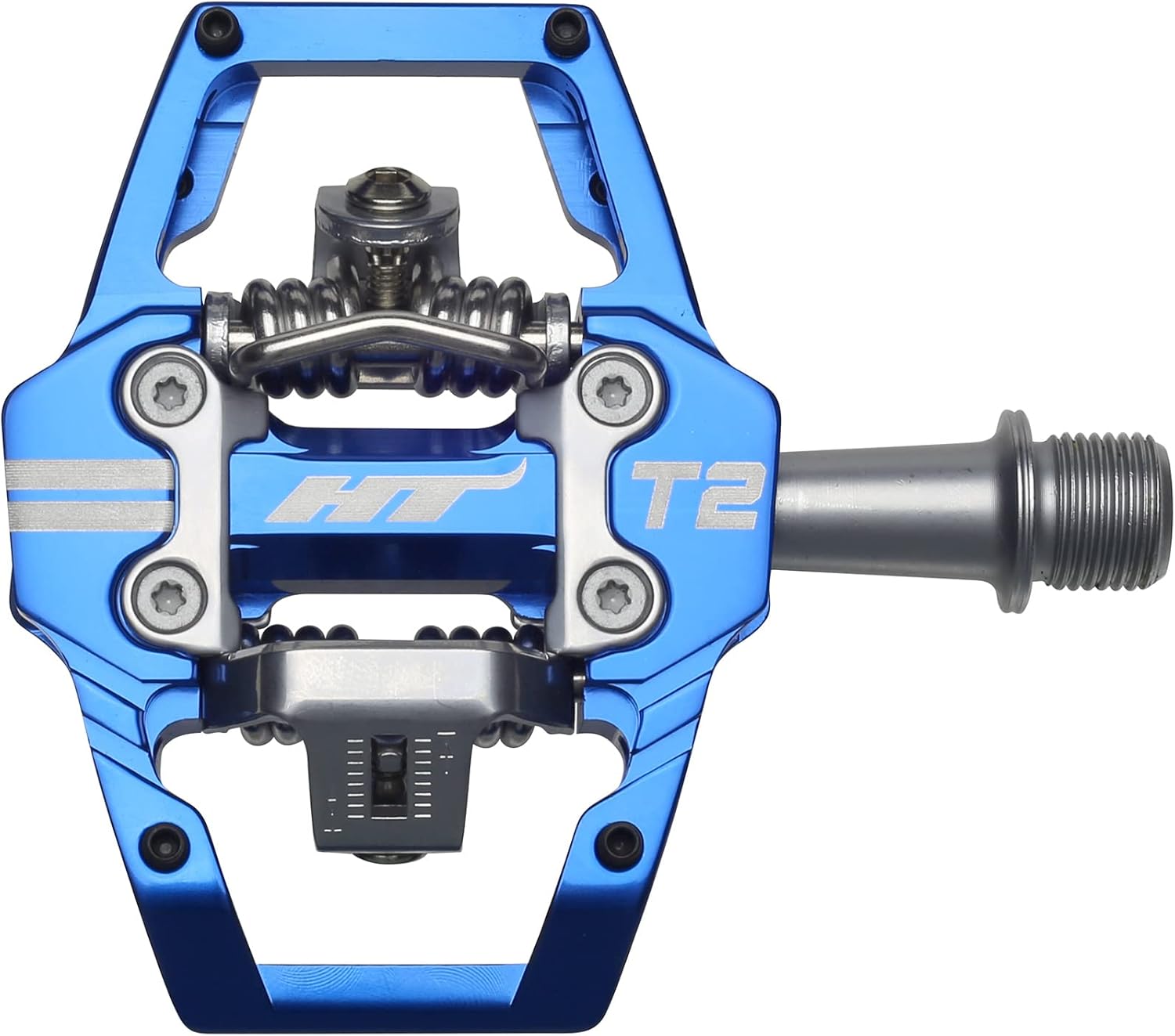 Ht Components T2 Clipless Pedals Royal Blue, One Size