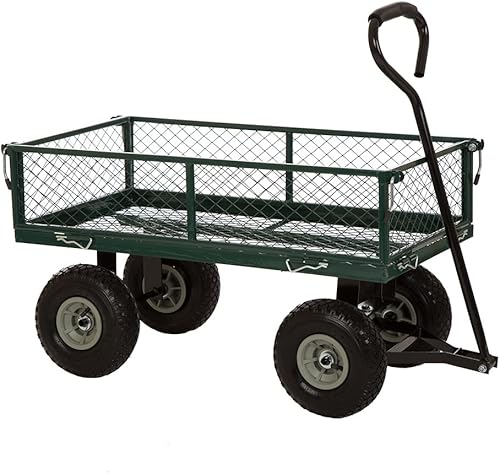 Glitzhome 1429004168 Carrito de jardín