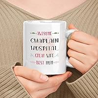 Vista 7 de Regalo feliz para el día de la madre para mamá, técnico de gis de hijo, hija o marido, regalo esposa de 11 onzas, taza de cerámica blanca de 15 onzas